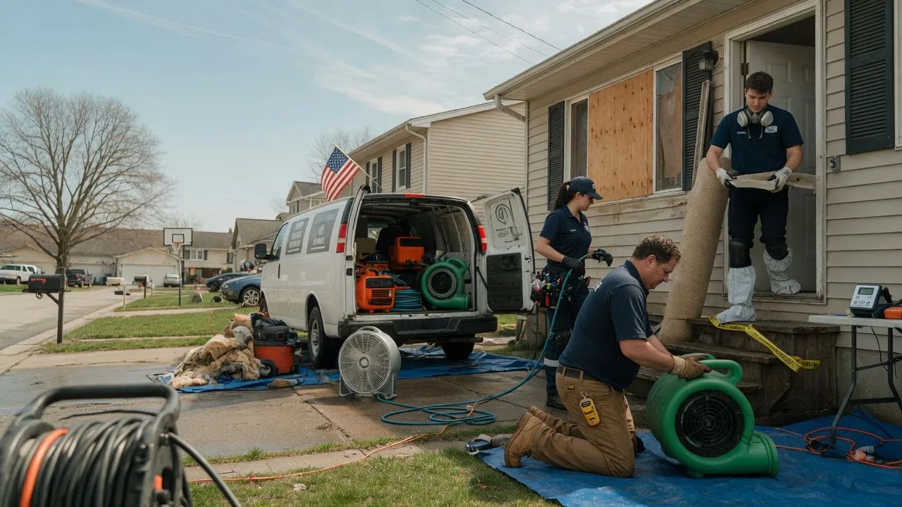Water Damage Restoration in Watts, OK near me